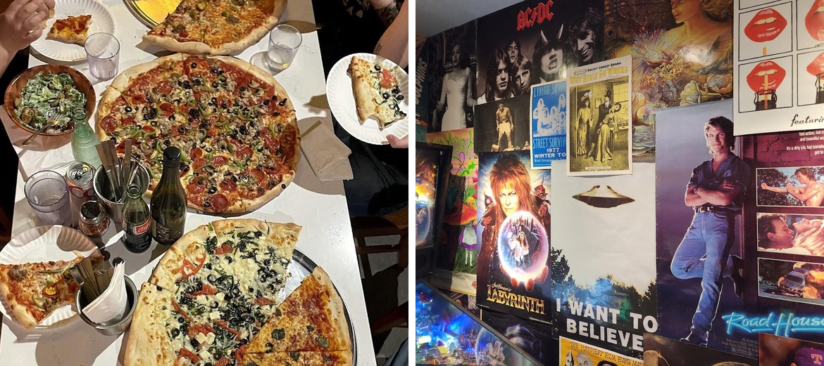 Very Important Pizza Menu