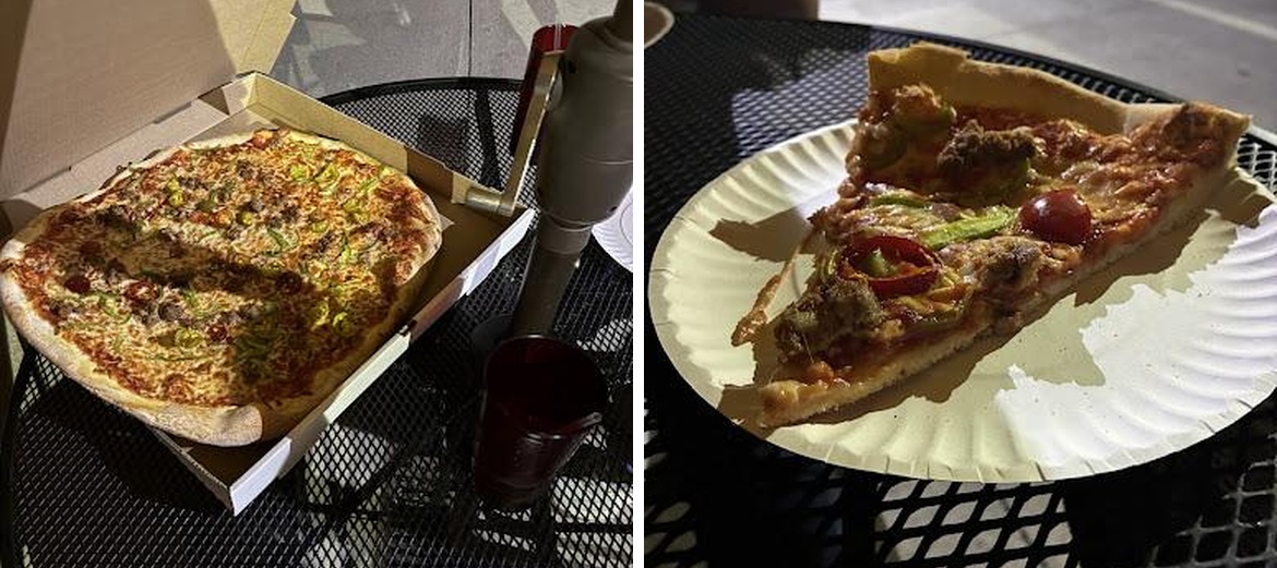 Very Important Pizza Menu
